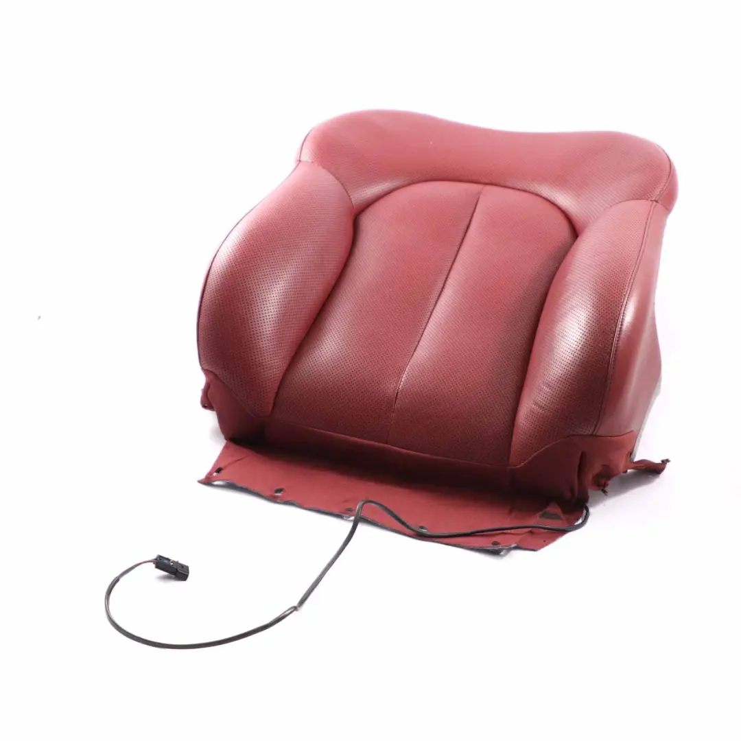 Coprisedili anteriori con schienale in pelle rossa Sinistra Destra per Mercedes A209 con numero di parte A2099107393 Mercedes A209 Coprisedili anteriori con schienale in pelle rossa Sinistra Destra - SKU A2099107393 - Numero di parte A2099107393