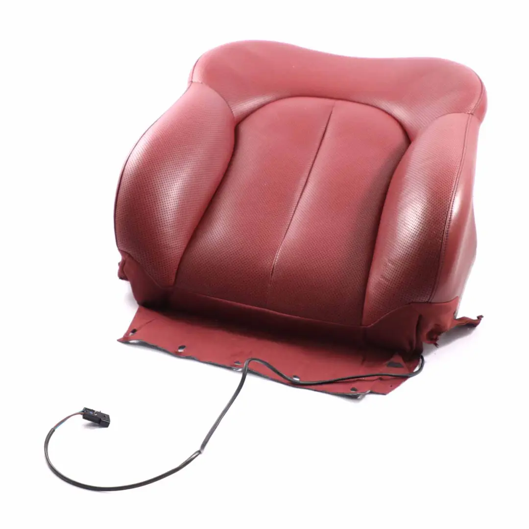 Front Seat Cover Heated Backrest Red Leather Left Right N/O/S to Mercedes A209 with Part number A2099107393 Mercedes A209 Front Seat Cover Heated Backrest Red Leather Left Right N/O/S - SKU A2099107393 - Part number A2099107393