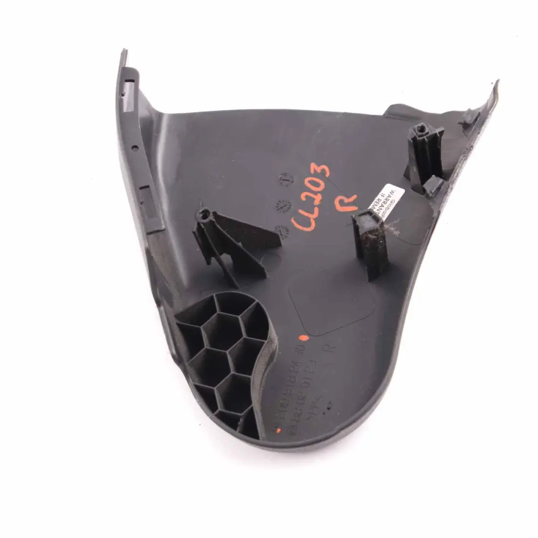  Funda Asiento Mercedes CL203 Tapiceria Delantera Superior Negro - SKU A2099182430 - Número de pieza A2099182430