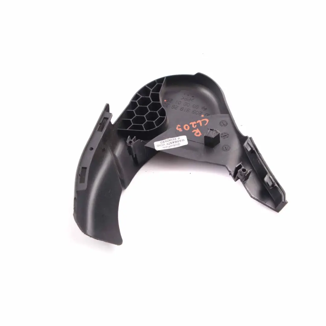 Front Seat Cover Mercedes CL203 Covering Trim Right O/S Black to with Part number A2099182630 Front Seat Cover Mercedes CL203 Covering Trim Right O/S Black - SKU A2099182630 - Part number A2099182630