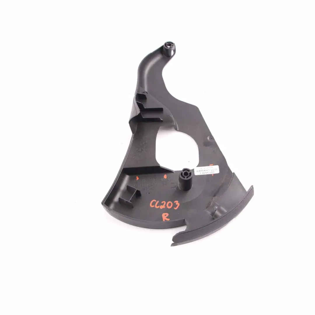 Front Seat Cover Mercedes CL203 Inner Covering Trim Right O/S Black to with Part number A2099183030 Front Seat Cover Mercedes CL203 Inner Covering Trim Right O/S Black - SKU A2099183030 - Part number A2099183030