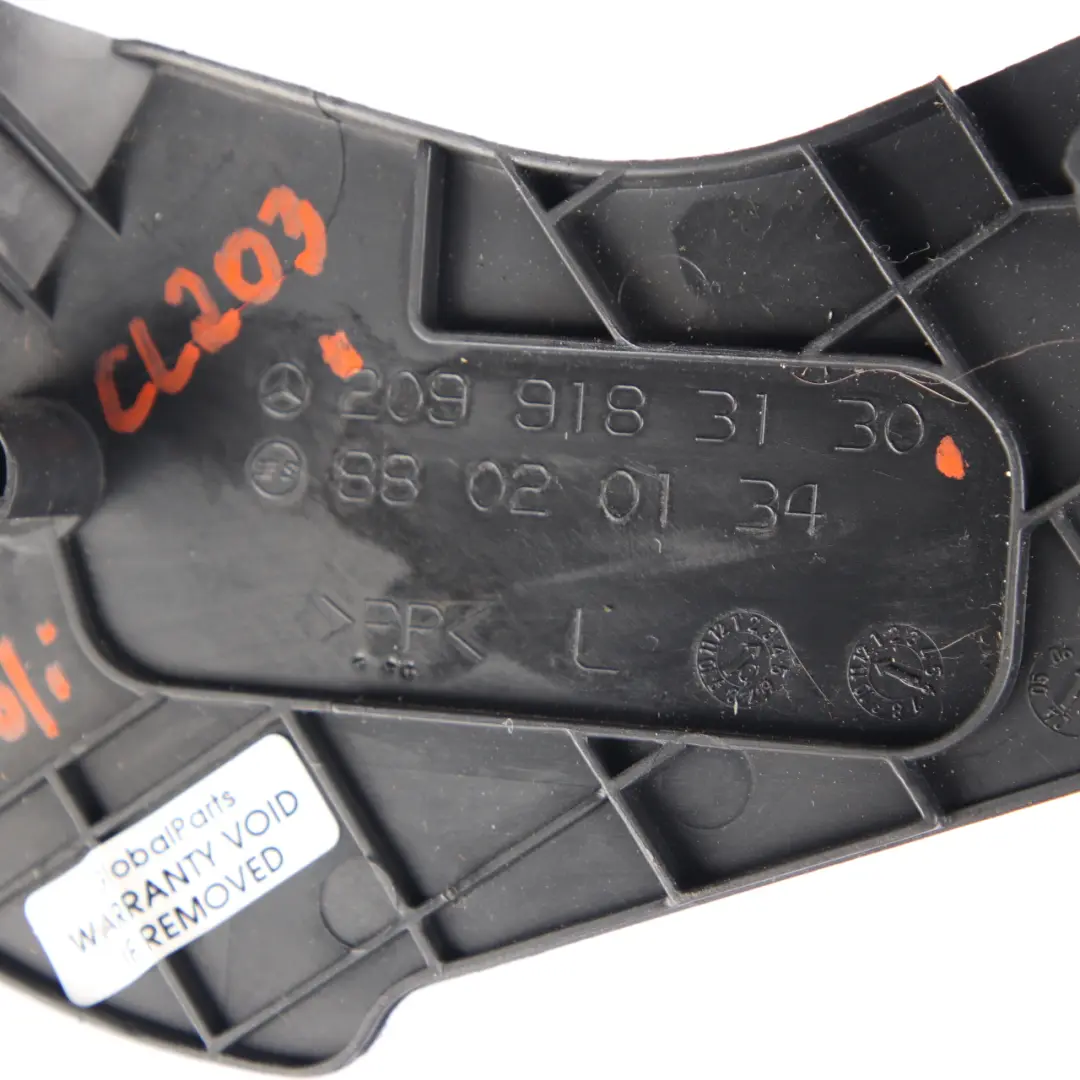 Trim Mercedes CL203 Front Left Seat Right O/S Panel Black to Seat Cover with Part number A2099183130 Seat Cover Trim Mercedes CL203 Front Left Seat Right O/S Panel Black - SKU A2099183130 - Part number A2099183130