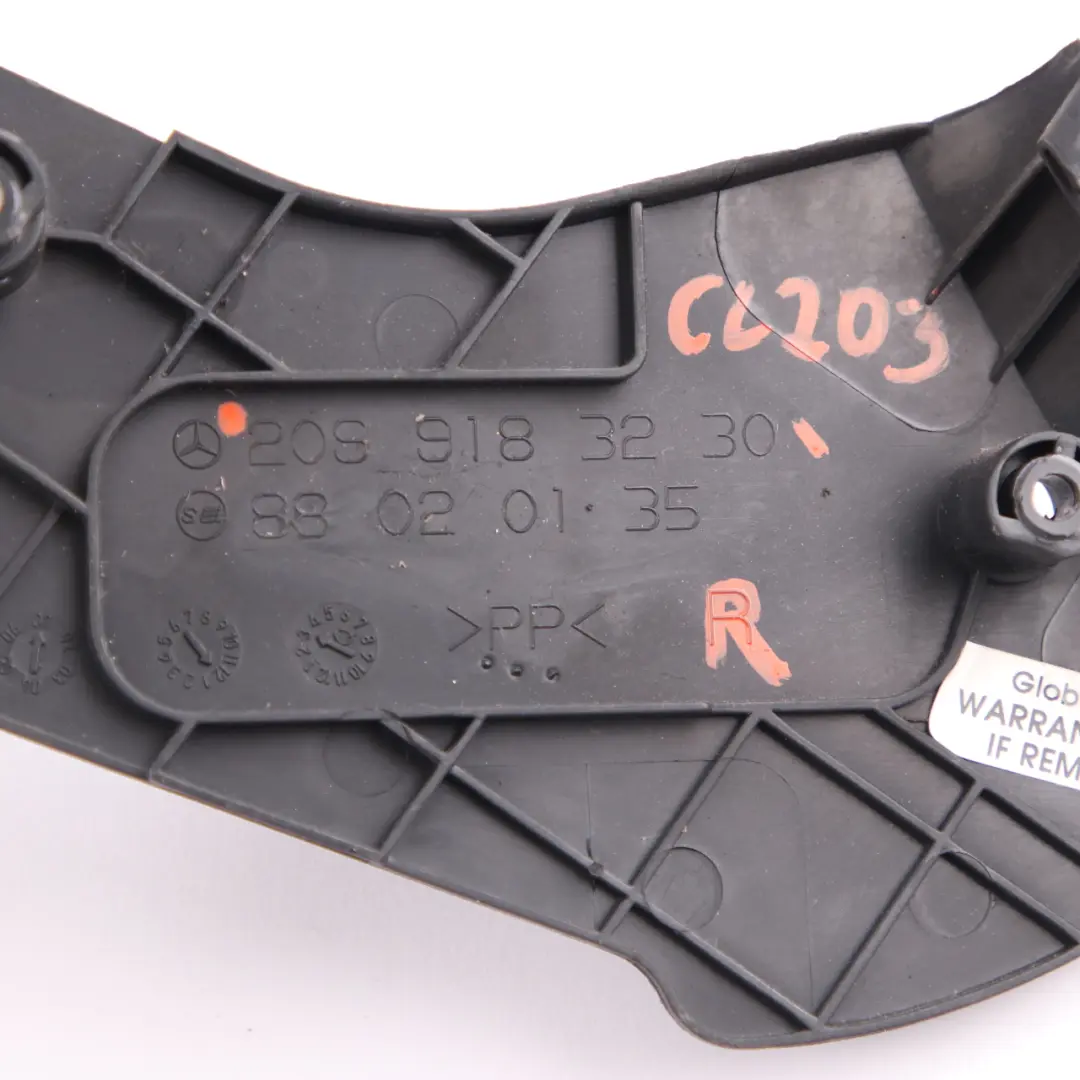 Trim Mercedes CL203 Front Left Seat Right O/S Panel Black to Seat Cover with Part number A2099183230 Seat Cover Trim Mercedes CL203 Front Left Seat Right O/S Panel Black - SKU A2099183230 - Part number A2099183230