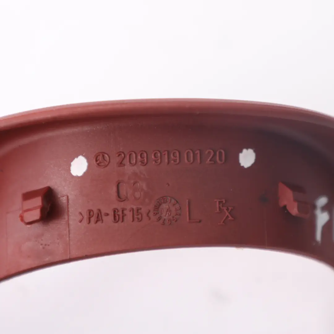 Maniglia sedili anteriori sinistra Telaio Rosso per Mercedes CLK W209 con numero di parte A2099190120 Mercedes CLK W209 Maniglia sedili anteriori sinistra Telaio Rosso - SKU A2099190120 - Numero di parte A2099190120