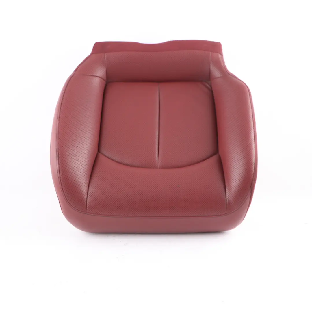 Mercedes A209 Front Seat Cover Left Right N/O/S Cloth Fabric Red Leather - SKU A2099200237 - Part number A2099200237