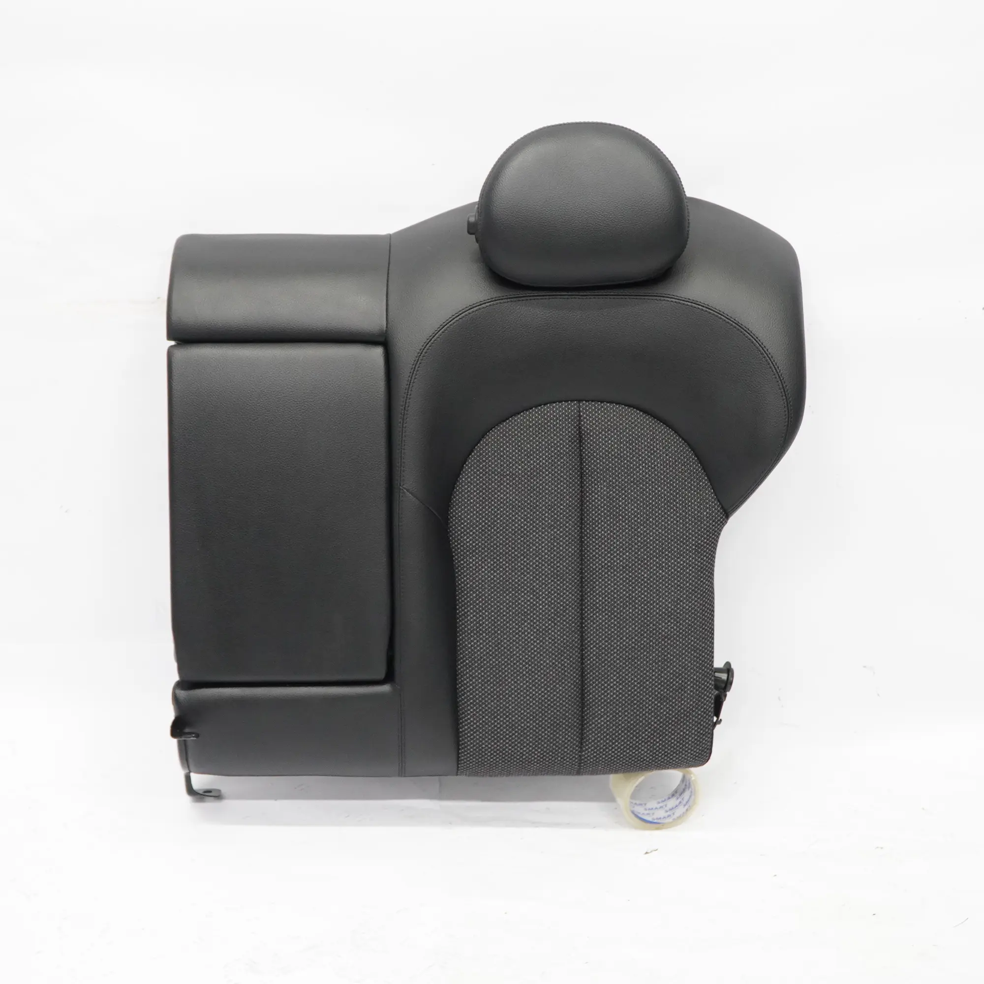Mercedes C209 Seat Backrest Rear Left N/S Back Cover Cloth Leather Black