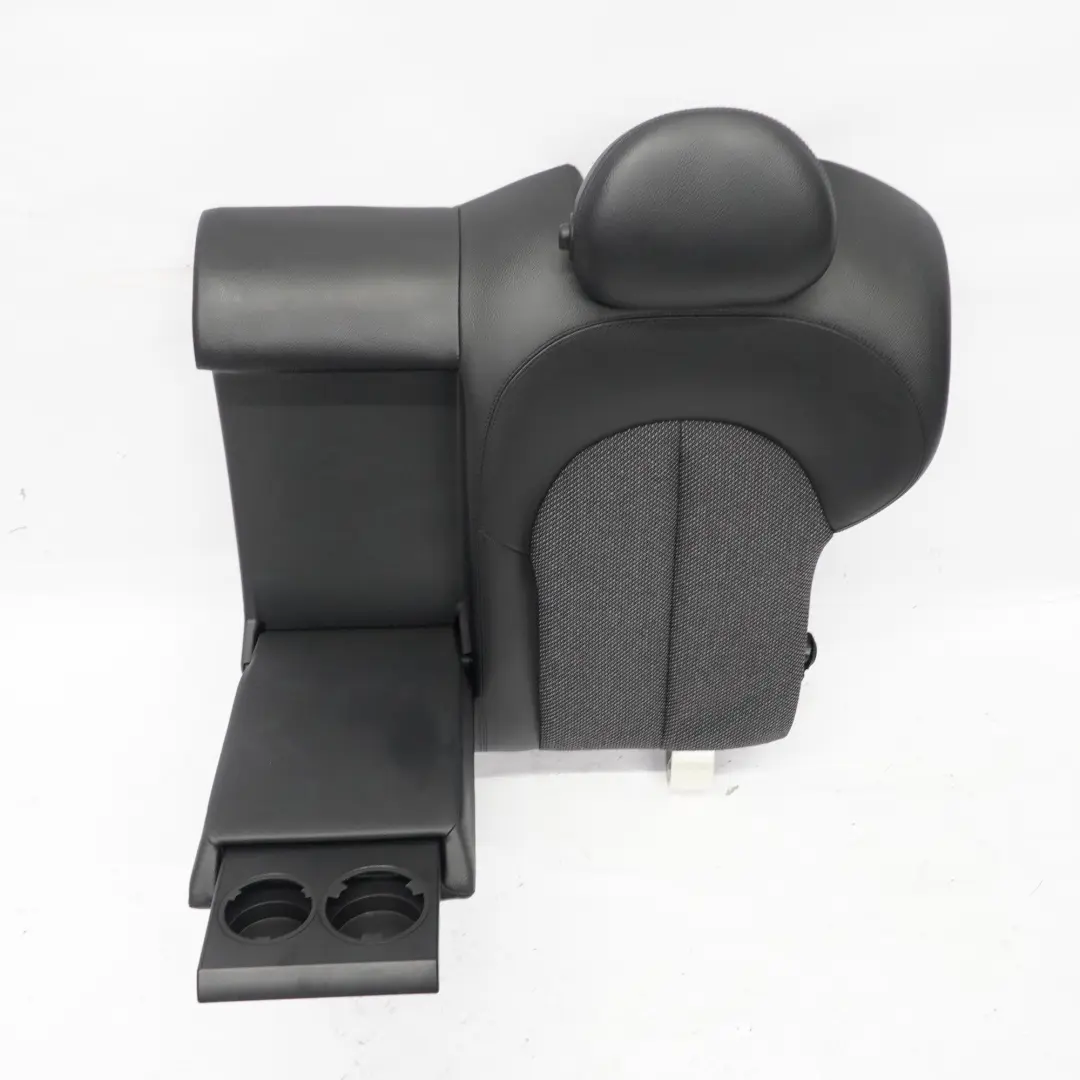 Mercedes C209 Respaldo Asiento Trasero Izquierdo Cubre Respaldo Tela Cuero Negro - SKU A2099200335 - Número de pieza A2099200335