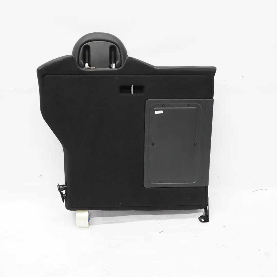 Mercedes C209 Respaldo Asiento Trasero Izquierdo Cubre Respaldo Tela Cuero Negro - SKU A2099200335 - Número de pieza A2099200335