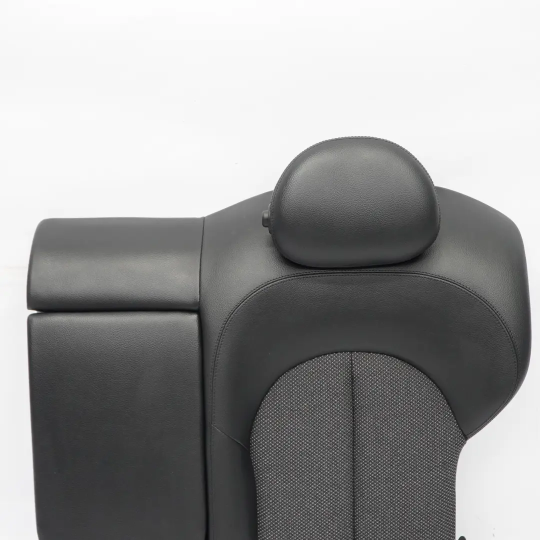 Mercedes C209 Schienale Sedile Posteriore Sinistro Rivestimento Panno Pelle Nero - SKU A2099200335 - Numero di parte A2099200335