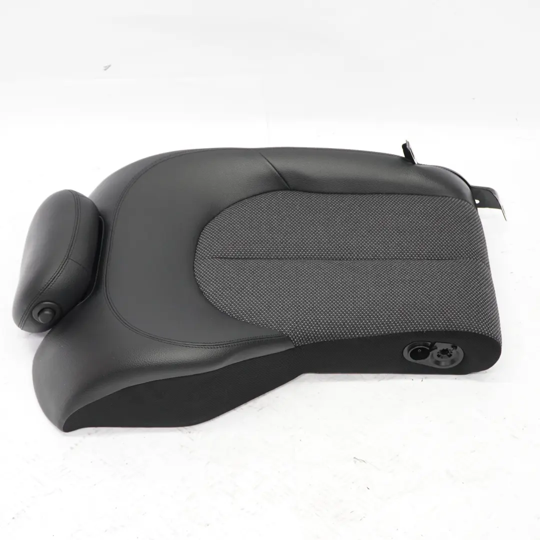 Mercedes C209 Respaldo Asiento Trasero Derecho Cubre Respaldo Tela Cuero Negro - SKU A2099200435 - Número de pieza A2099200435