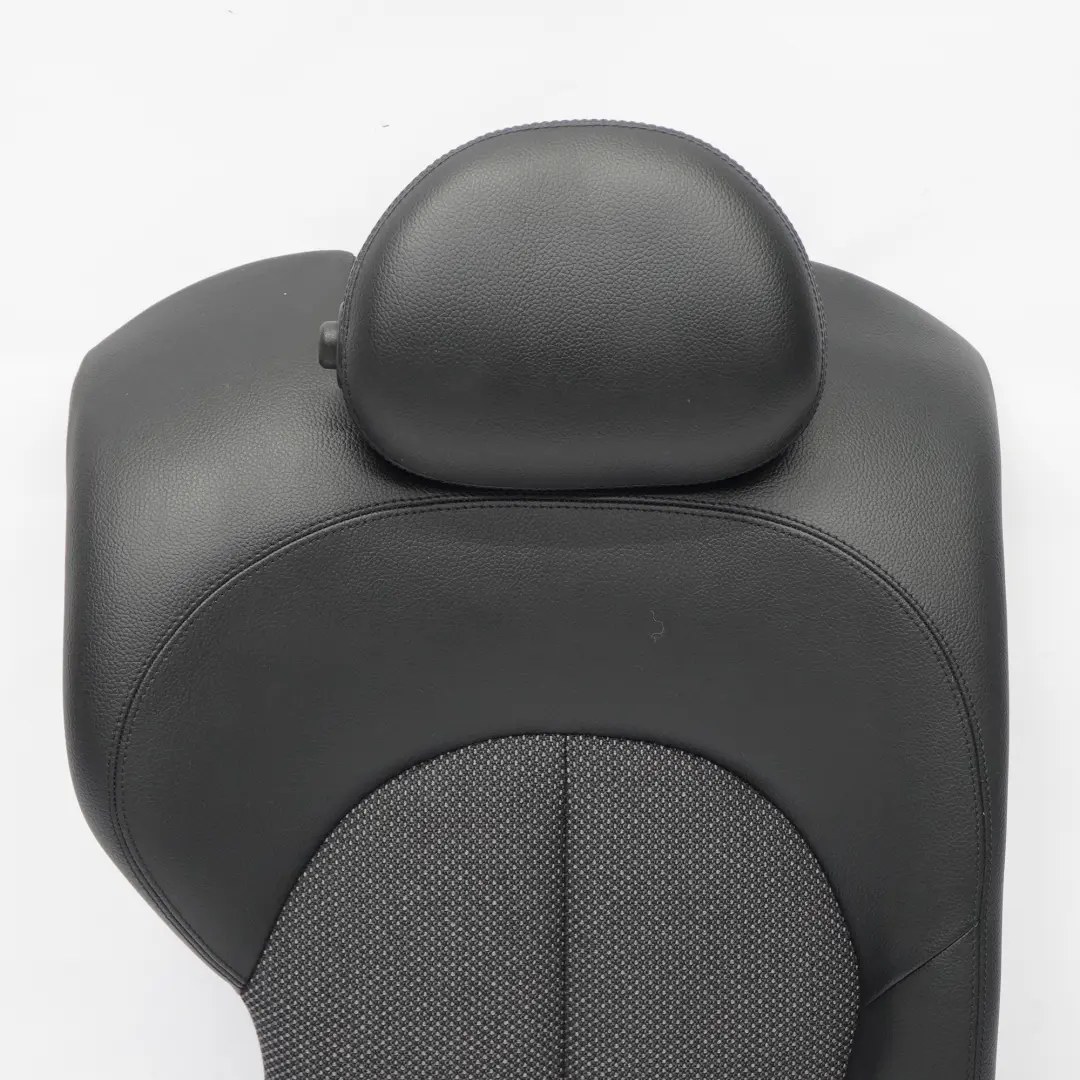 Backrest Rear Right O/S Back Cover Cloth Leather Black to Mercedes C209 Seat with Part number A2099200435 Mercedes C209 Seat Backrest Rear Right O/S Back Cover Cloth Leather Black - SKU A2099200435 - Part number A2099200435