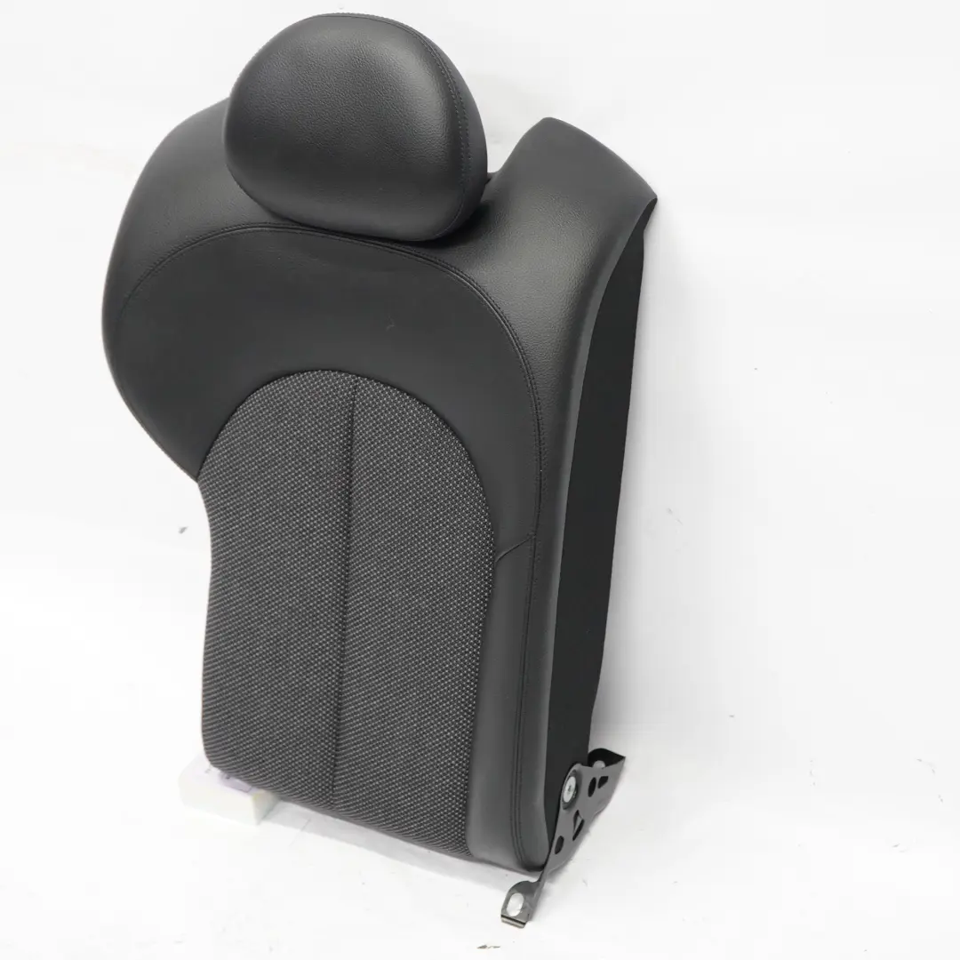 Mercedes C209 Schienale Sedile Posteriore Destro Rivestimento Panno Pelle Nero - SKU A2099200435 - Numero di parte A2099200435