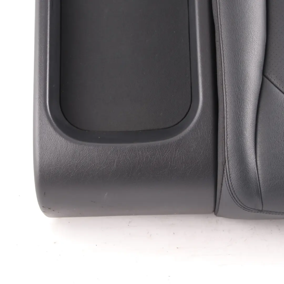 Mercedes C209 Seat Cover Rear Left N/S Cushion Covering Black Leather Nappa - SKU A2099200546 - Part number A2099200546
