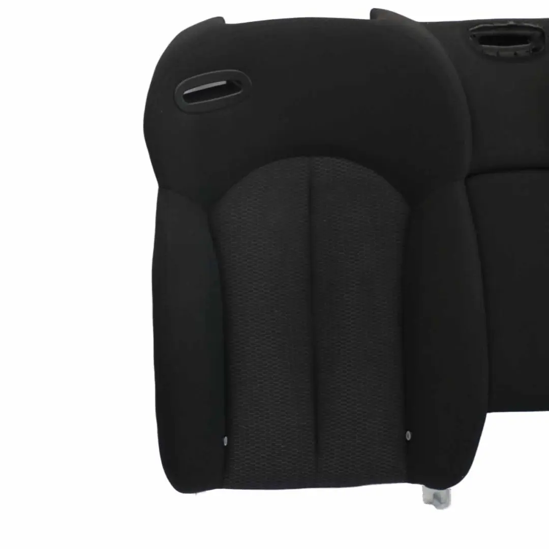 Backrest Back Rest Covering Cloth Fabric Black to Mercedes A209 Cabrio Rear Seat with Part number A2099201035 Mercedes A209 Cabrio Rear Seat Backrest Back Rest Covering Cloth Fabric Black - SKU A2099201035 - Part number A2099201035