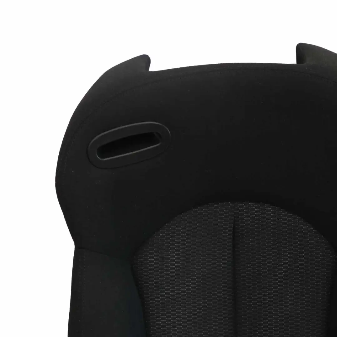 Respaldo Asiento Trasero Revestimiento Tela Negro para Mercedes A209 Cabrio con número de pieza A2099201035 Mercedes A209 Cabrio Respaldo Asiento Trasero Revestimiento Tela Negro - SKU A2099201035 - Número de pieza A2099201035