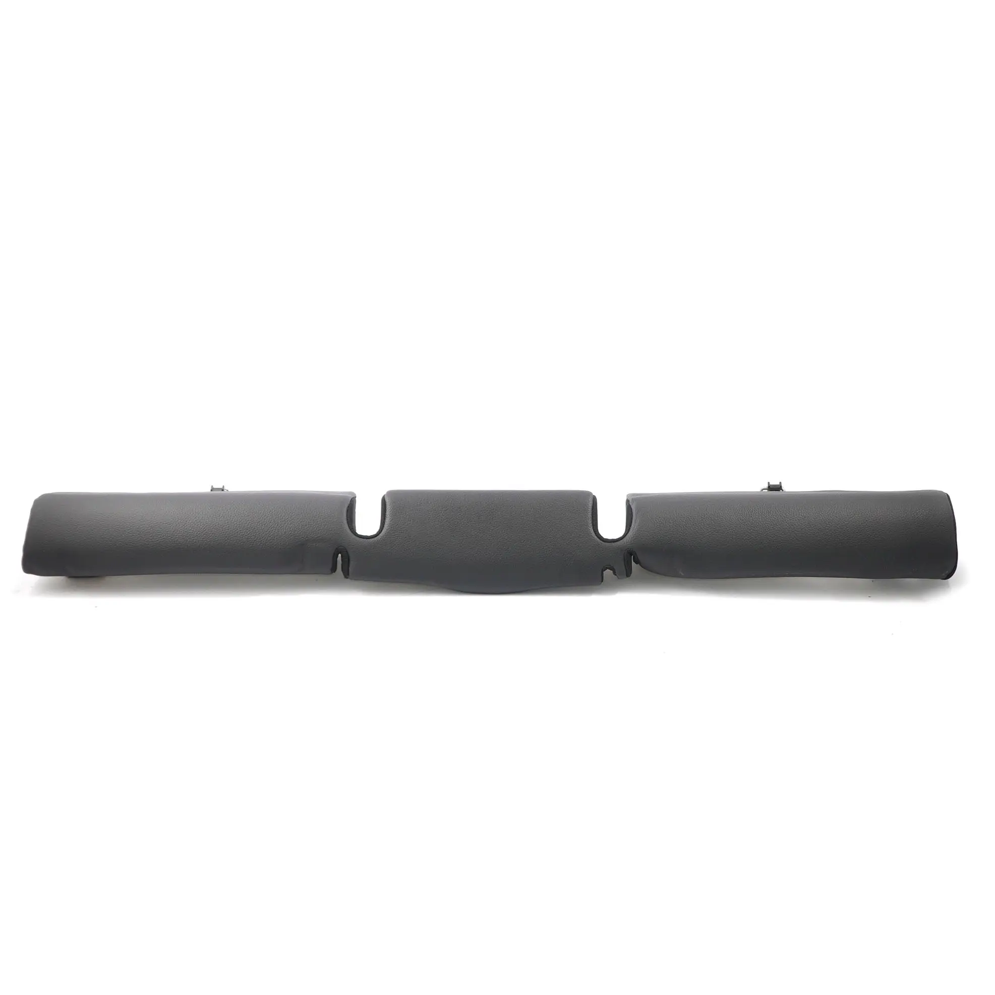 Mercedes C209 Copertura Porta Sedile Posteriore Sinistro Rivestimento Pelle Nero