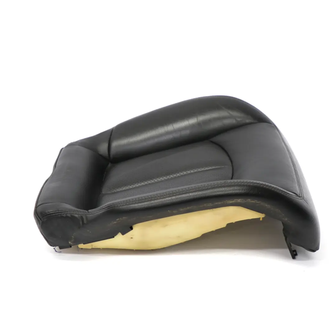 Mercedes A209 Rear Seat Cover Left N/S Cushion Cover Interior Leather Black - SKU A2099201146 - Part number A2099201146
