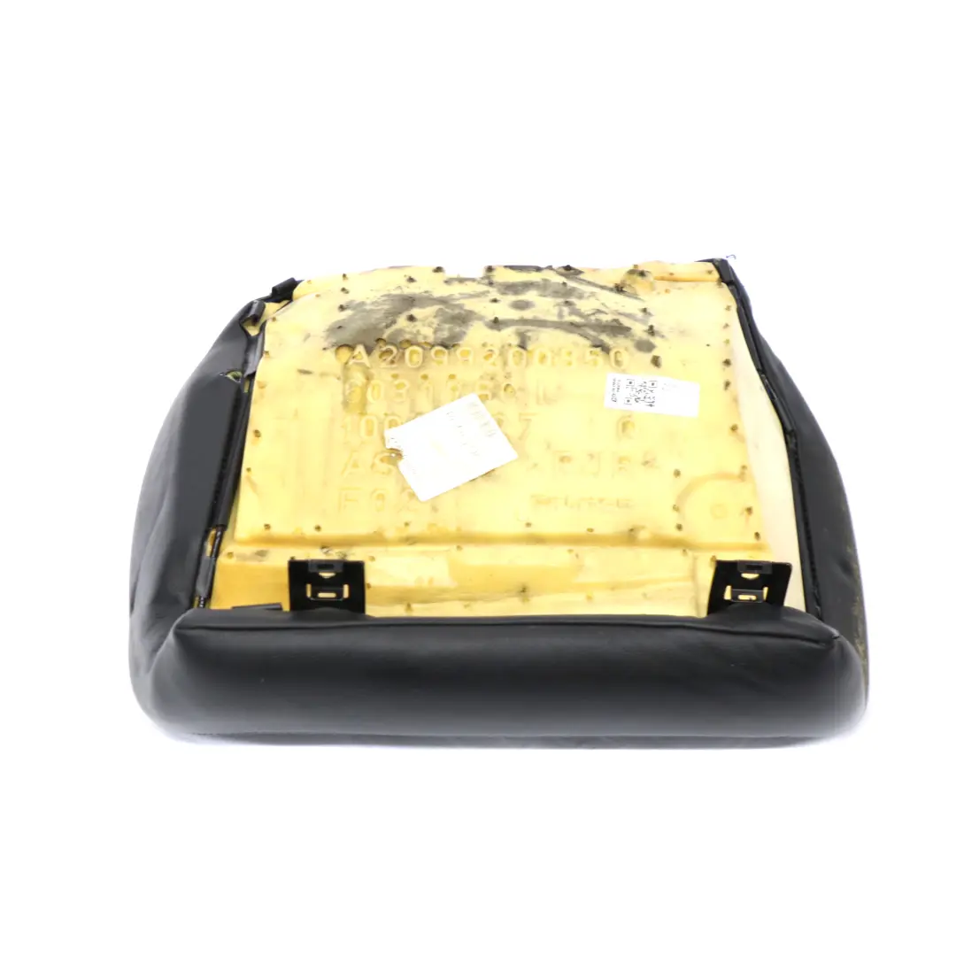 Mercedes A209 Rear Seat Cover Left N/S Cushion Cover Interior Leather Black - SKU A2099201146 - Part number A2099201146