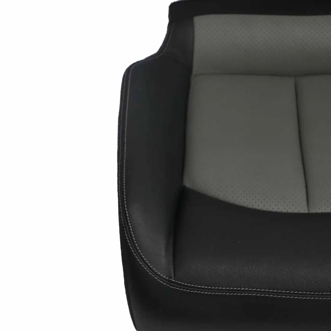 Mercedes W209 Funda Asiento Trasero Izquierdo Banqueta Cuero Nappa Gris - SKU A2099201546 - Número de pieza A2099201546