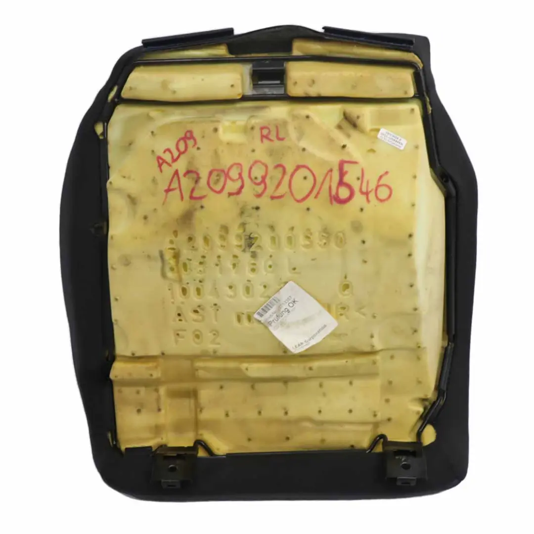 Funda Asiento Trasero Izquierdo Banqueta Cuero Nappa Gris para Mercedes W209 con número de pieza A2099201546 Mercedes W209 Funda Asiento Trasero Izquierdo Banqueta Cuero Nappa Gris - SKU A2099201546 - Número de pieza A2099201546