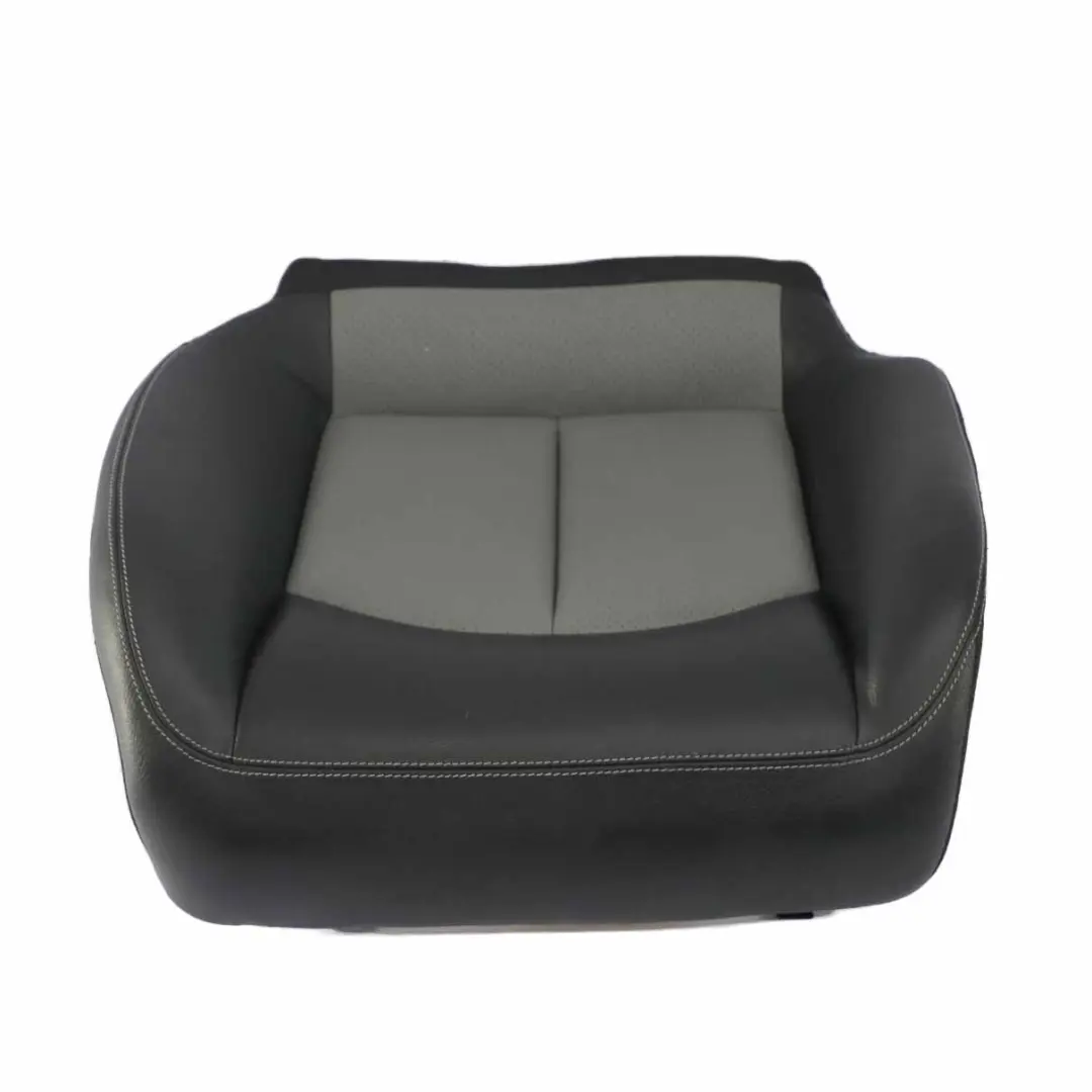 Mercedes W209 Funda Asiento Trasero Izquierdo Banqueta Cuero Nappa Gris - SKU A2099201646 - Número de pieza A2099201646