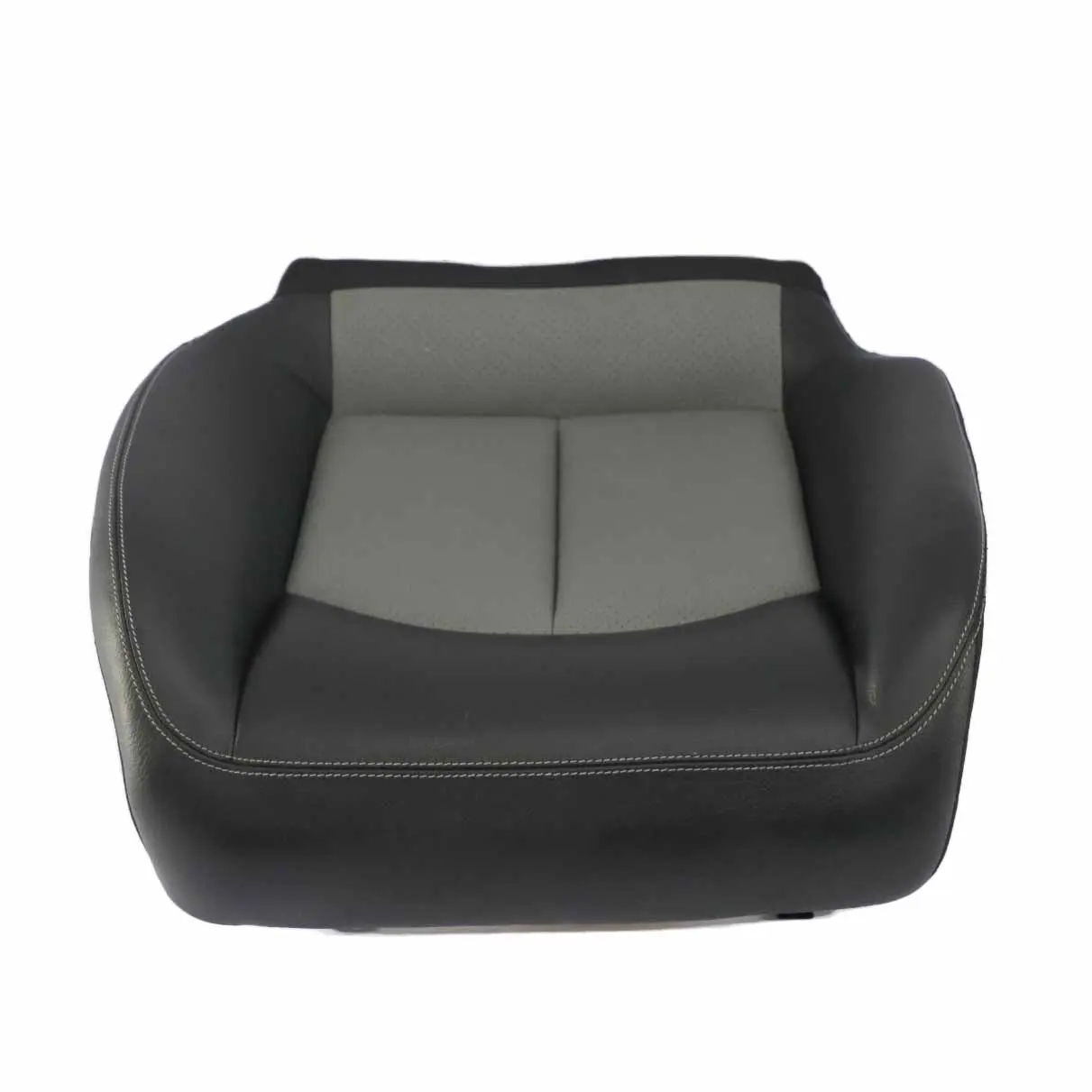 Mercedes W209 Sitzbezug Hinten Rechts Sitzbank Couch Leder Nappa Grau