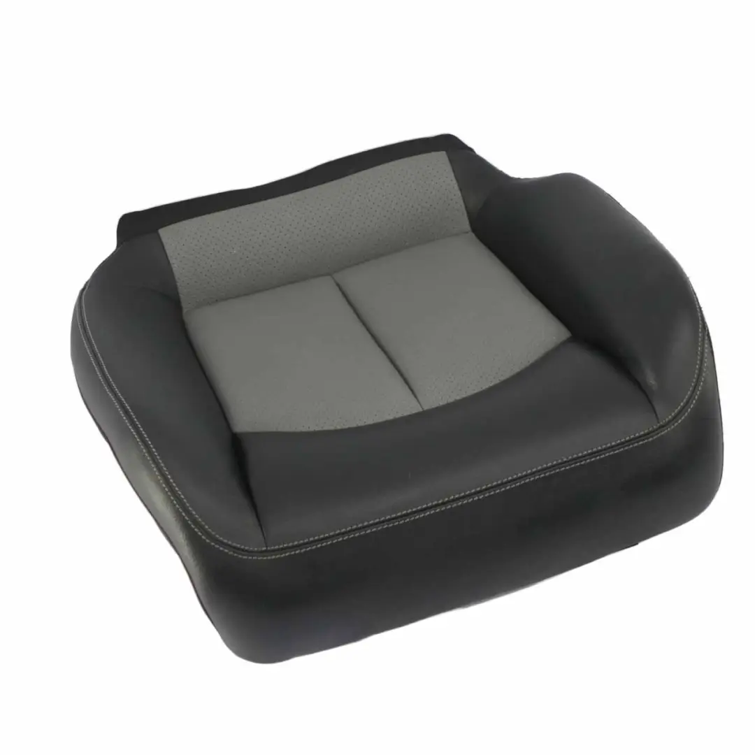 Mercedes W209 Funda Asiento Trasero Izquierdo Banqueta Cuero Nappa Gris - SKU A2099201646 - Número de pieza A2099201646