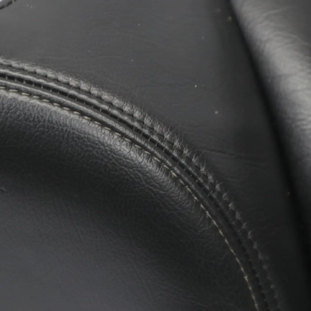 Mercedes A209 Cabrio Rücksitz Rückenlehne Rückenlehne Leder Nappa Schwarz - SKU A2099204935-1 - Teilenummer A2099204935