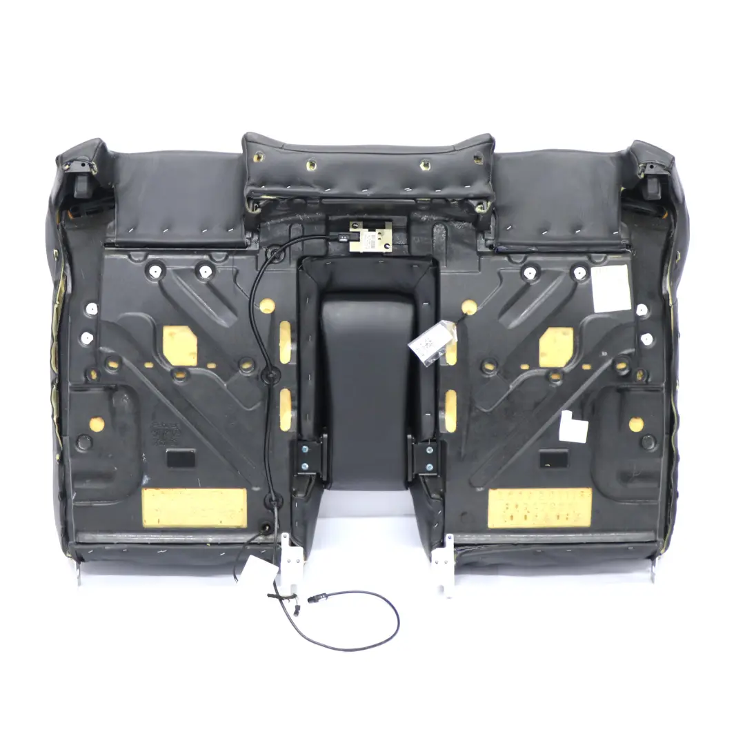 Mercedes A209 Cabrio Rear Seat Backrest Back Rest Leather Nappa Black - SKU A2099204935-1 - Part number A2099204935