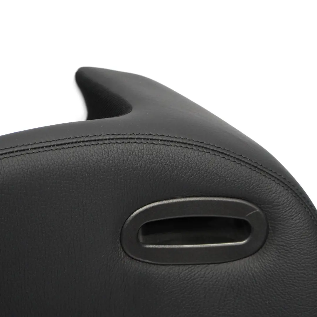 Mercedes A209 Cabrio Asiento Trasero Respaldo Calefactable Cuero Negro Nappa - SKU A2099204935 - Número de pieza A2099204935