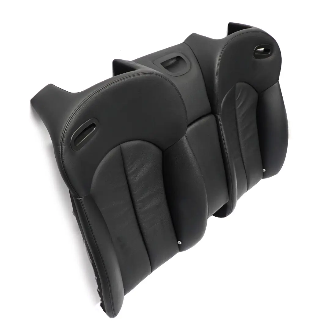 Schienale posteriore riscaldato in pelle nera Nappa per Mercedes A209 Cabrio con numero di parte A2099204935 Mercedes A209 Cabrio Schienale posteriore riscaldato in pelle nera Nappa - SKU A2099204935 - Numero di parte A2099204935