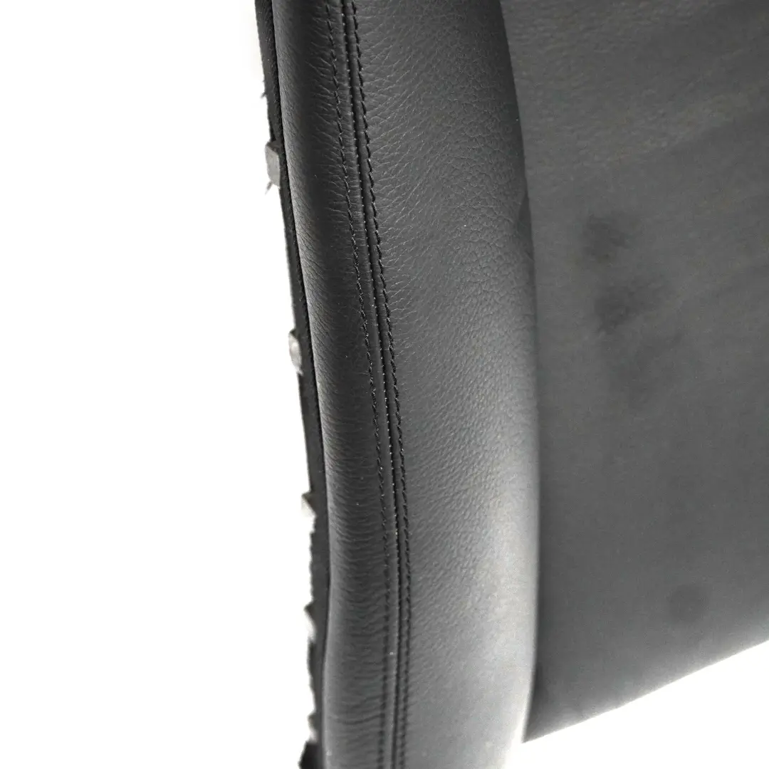 Backrest Back Rest Heated Black Leather Nappa to Mercedes A209 Cabrio Rear Seat with Part number A2099204935 Mercedes A209 Cabrio Rear Seat Backrest Back Rest Heated Black Leather Nappa - SKU A2099204935 - Part number A2099204935