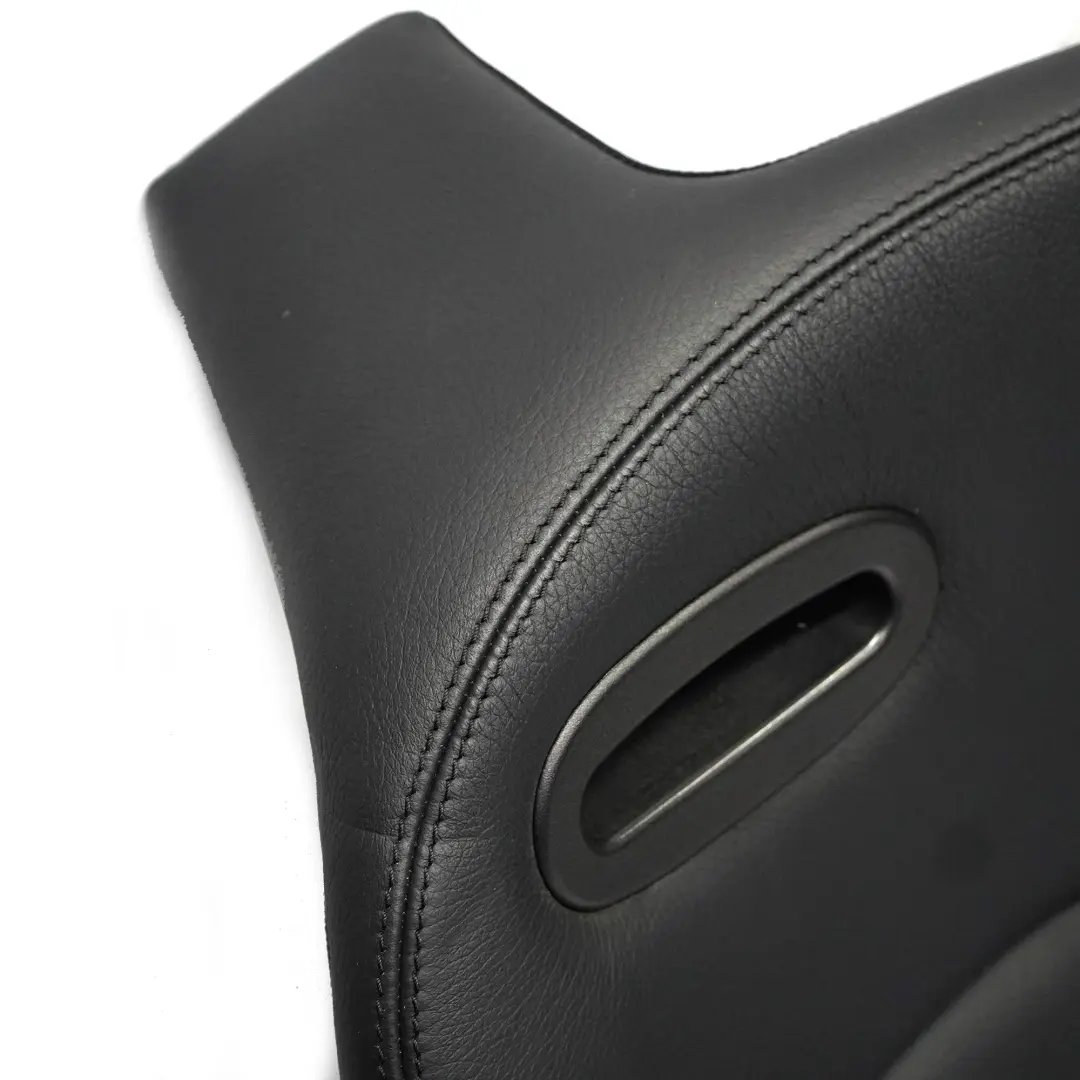 Rücksitz Rückenlehne Rückenlehne beheizt Schwarz Leder Nappa für Mercedes A209 mit Teilenummer A2099204935 Mercedes A209 Rücksitz Rückenlehne Rückenlehne beheizt Schwarz Leder Nappa - SKU A2099204935 - Teilenummer A2099204935