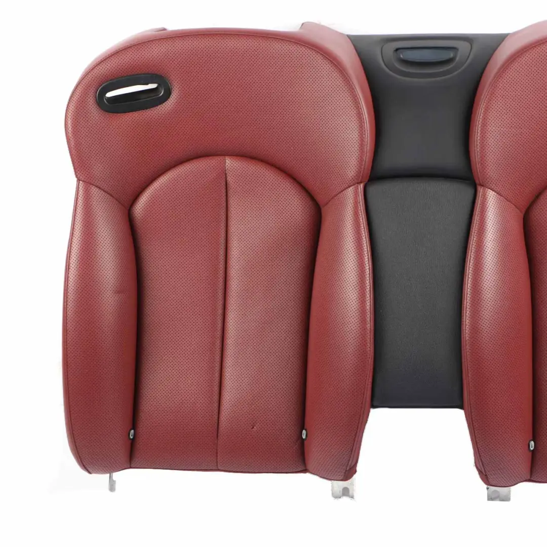 Backrest Back Rest Heated Red Leather Nappa to Mercedes A209 Cabrio Rear Seat with Part number A2099205335 Mercedes A209 Cabrio Rear Seat Backrest Back Rest Heated Red Leather Nappa - SKU A2099205335 - Part number A2099205335