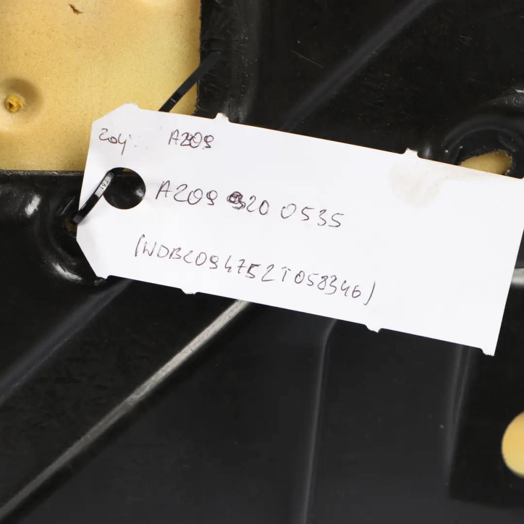 Backrest Back Rest Heated Red Leather Nappa to Mercedes A209 Cabrio Rear Seat with Part number A2099205335 Mercedes A209 Cabrio Rear Seat Backrest Back Rest Heated Red Leather Nappa - SKU A2099205335 - Part number A2099205335