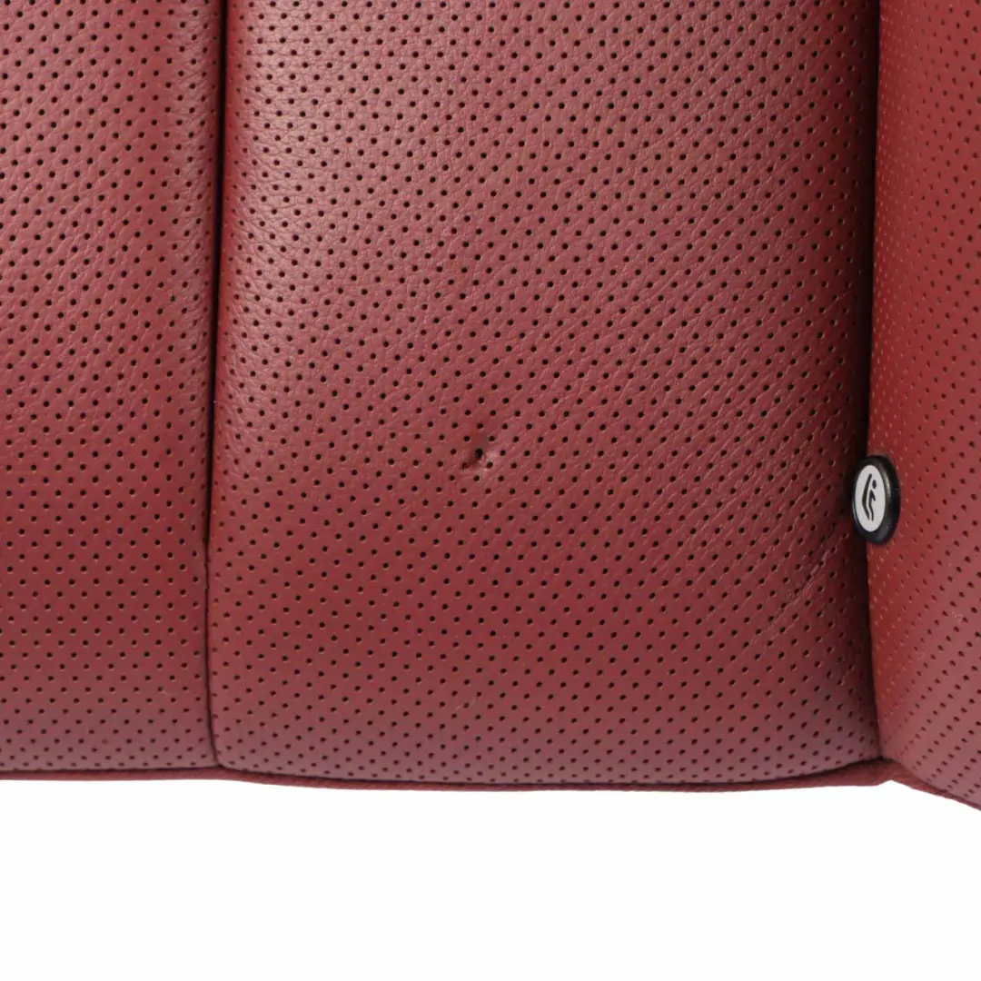 Backrest Back Rest Heated Red Leather Nappa to Mercedes A209 Cabrio Rear Seat with Part number A2099205335 Mercedes A209 Cabrio Rear Seat Backrest Back Rest Heated Red Leather Nappa - SKU A2099205335 - Part number A2099205335