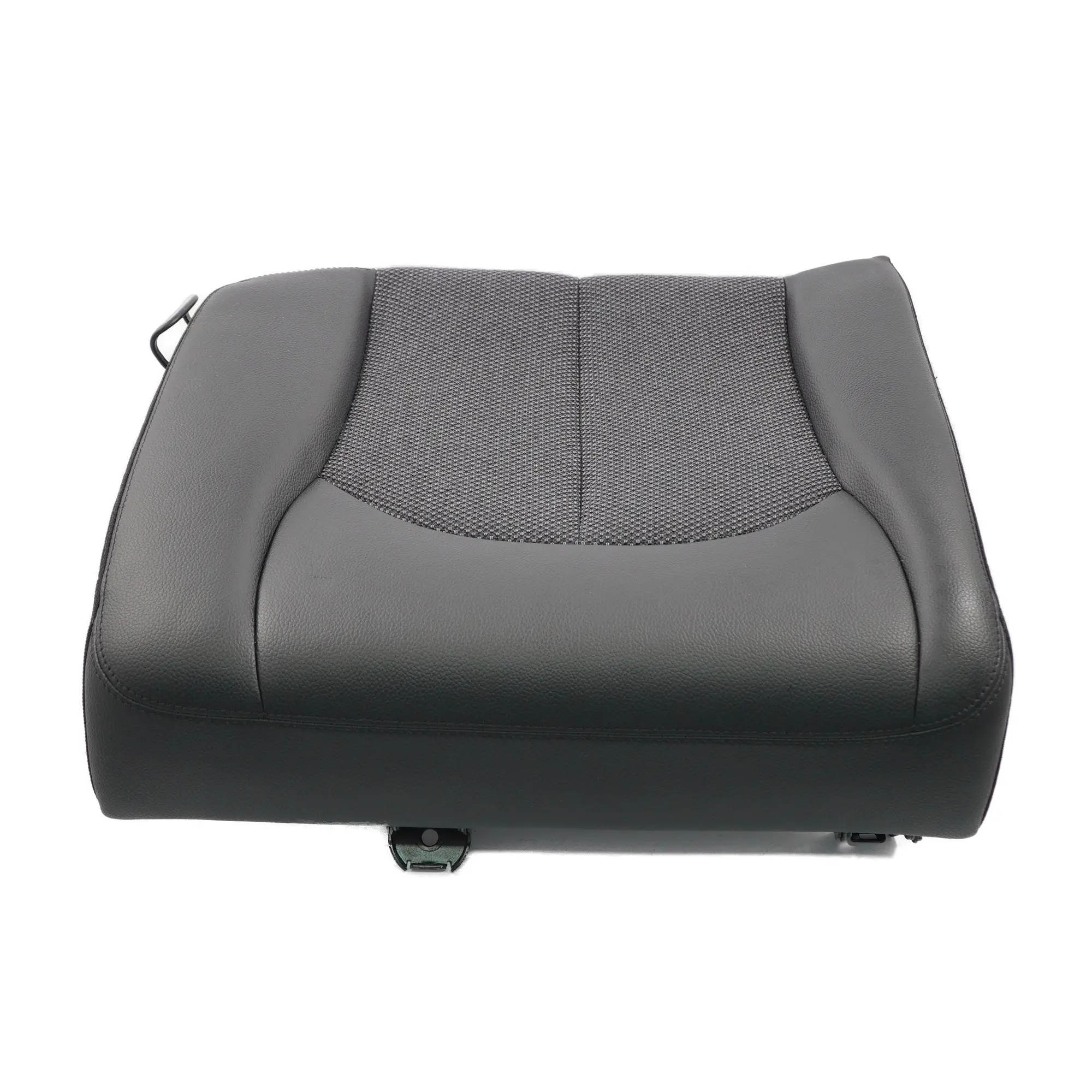 Mercedes C209 Housse de siège arrière droite Coussin de siège tissu noir cuir