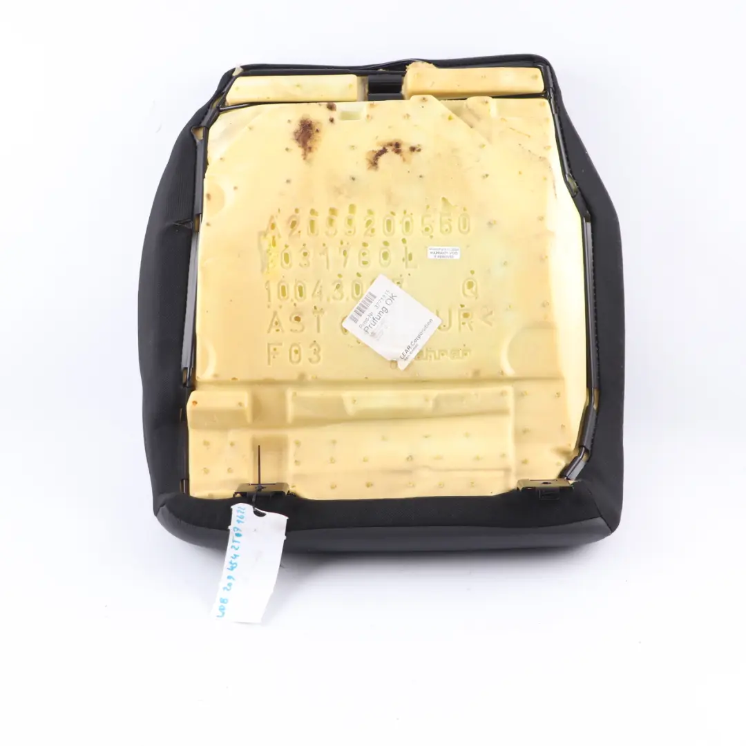 Housse Siège Arrière Gauche Coussin Recouvrement Cuir Noir Nappa pour Mercedes A209 à propos du numéro de pièce A2099209746 Mercedes A209 Housse Siège Arrière Gauche Coussin Recouvrement Cuir Noir Nappa - SKU A2099209746 - Numéro de pièce A2099209746