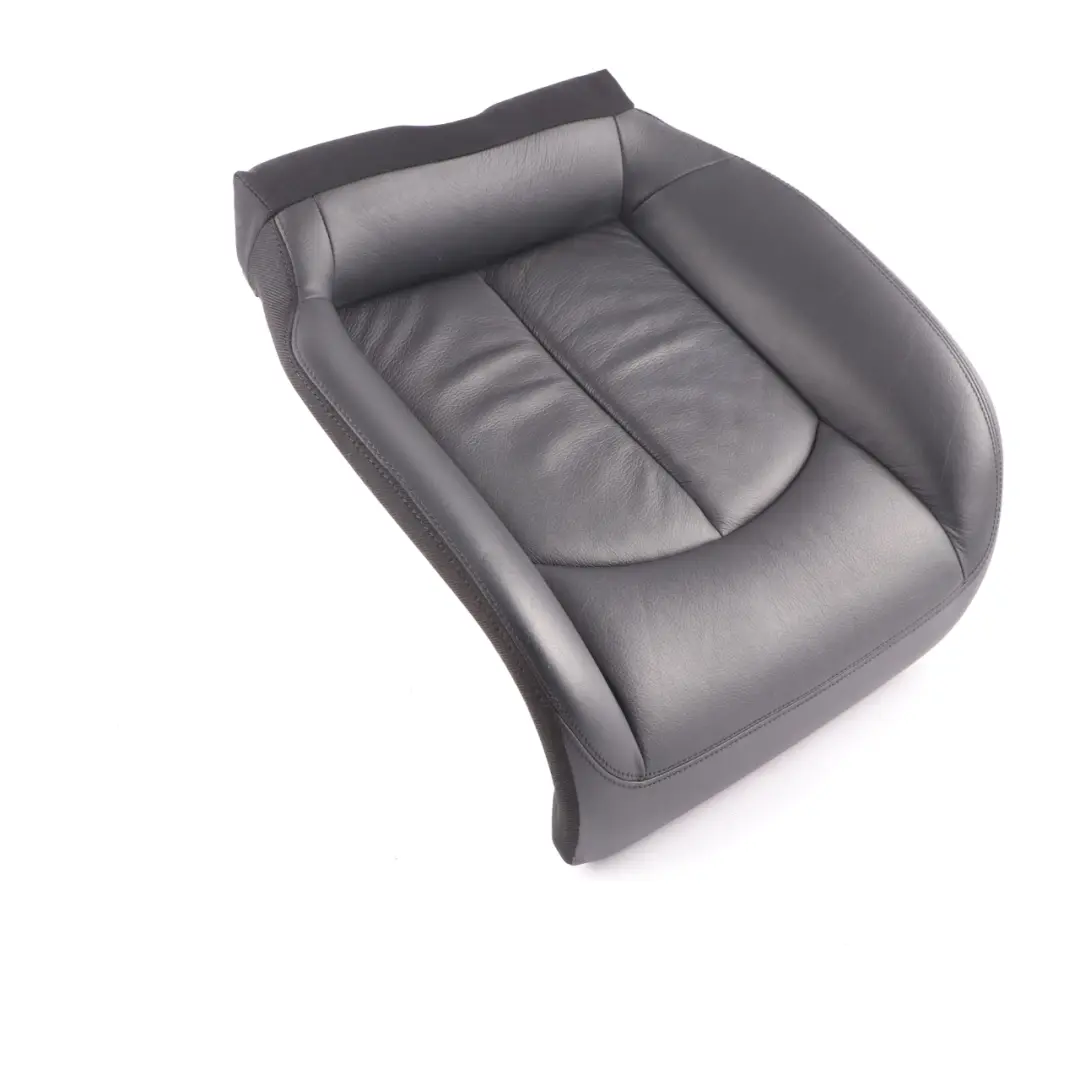 Mercedes A209 Sitzbezug hinten links Kissenabdeckung Schwarz Leder Nappa - SKU A2099209746 - Teilenummer A2099209746