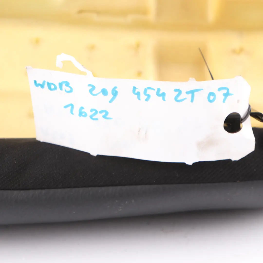 Mercedes A209 Housse Siège Arrière Droite Coussin Recouvrement Cuir Noir Nappa - SKU A2099209846 - Numéro de pièce A2099209846
