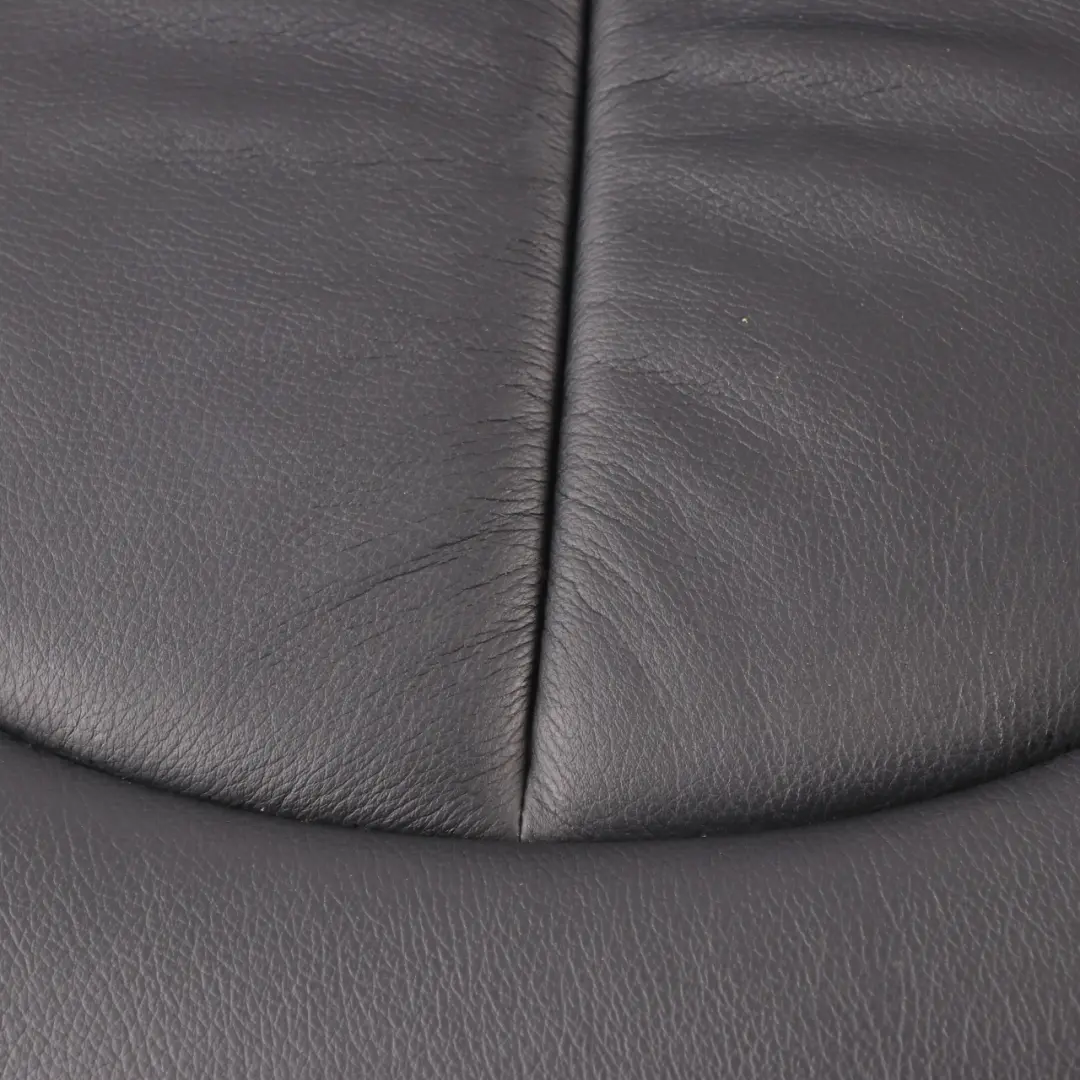 Mercedes A209 Funda Asiento Trasero Derecho Cojin Cubierta Cuero Negro Nappa - SKU A2099209846 - Número de pieza A2099209846
