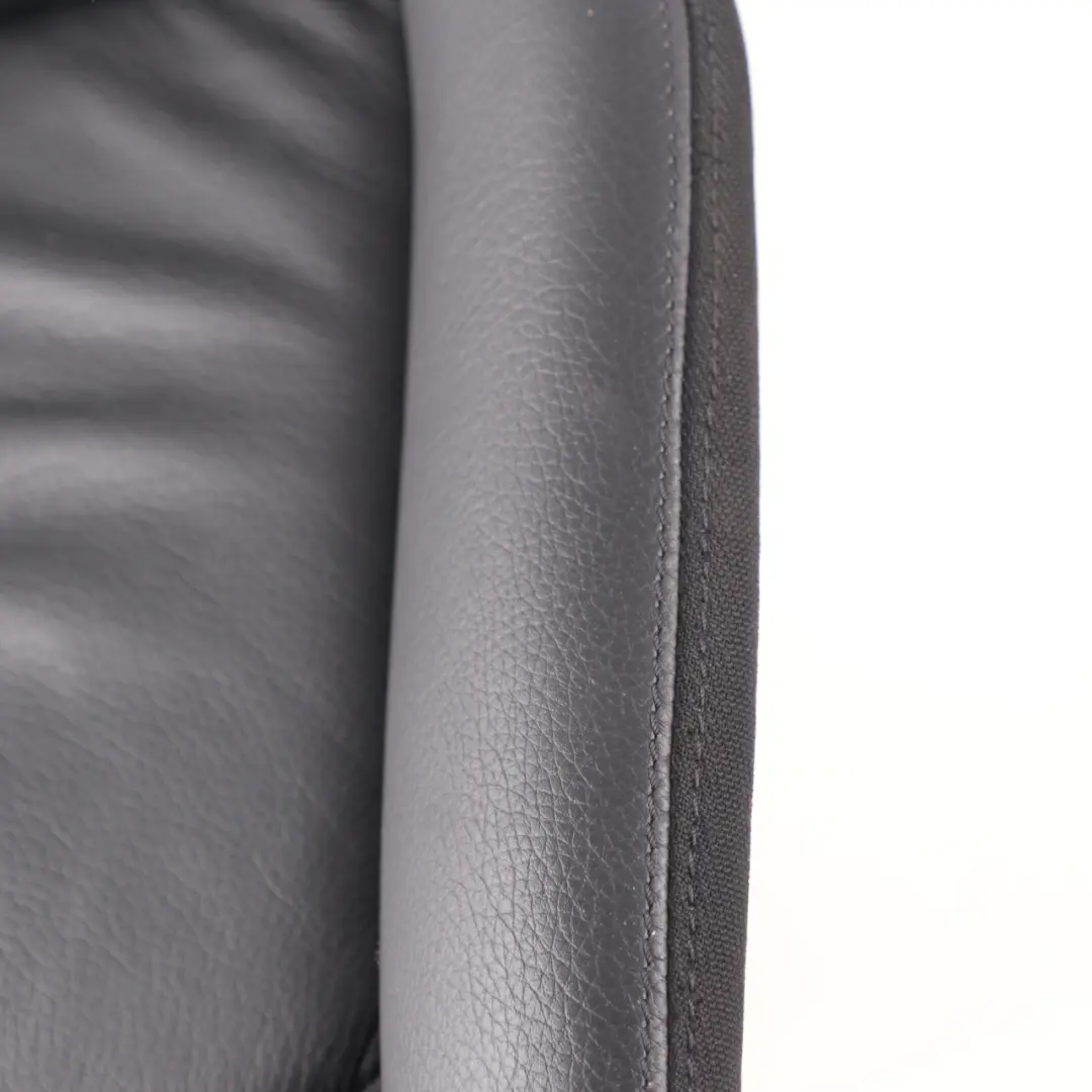 Mercedes A209 Seat Cover Rear Right O/S Cushion Covering Black Leather Nappa - SKU A2099209846 - Part number A2099209846