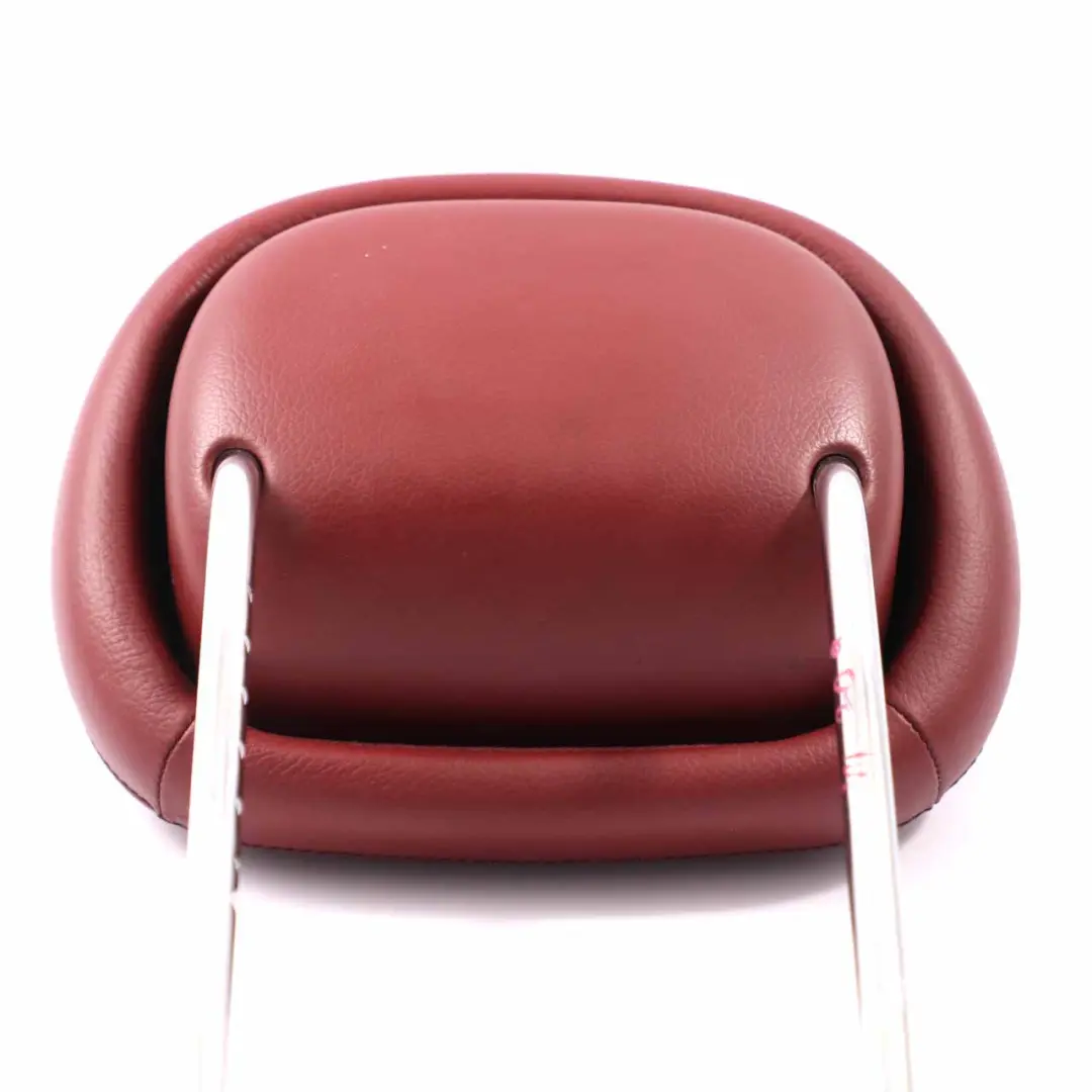 Mercedes W209 Seat Headrest Front Left Right N/O/S Red Leather Head Rest - SKU A2099704950 - Part number A2099704950