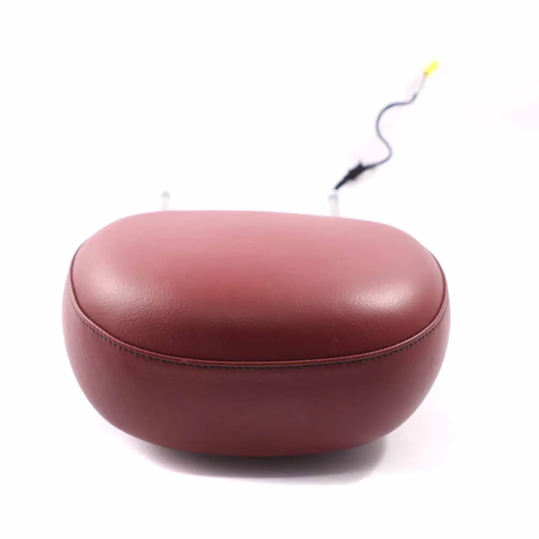 Headrest Front Left Right N/O/S Red Leather Head Rest to Mercedes W209 Seat with Part number A2099704950 Mercedes W209 Seat Headrest Front Left Right N/O/S Red Leather Head Rest - SKU A2099704950 - Part number A2099704950