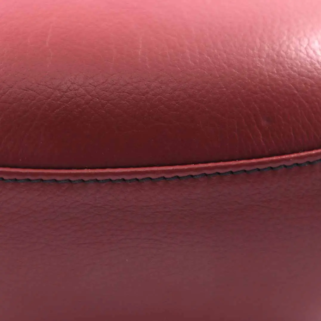Mercedes W209 Seat Headrest Front Left Right N/O/S Red Leather Head Rest - SKU A2099704950 - Part number A2099704950