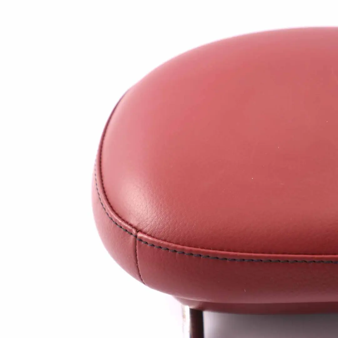 Mercedes W209 Seat Headrest Front Left Right N/O/S Red Leather Head Rest - SKU A2099704950 - Part number A2099704950