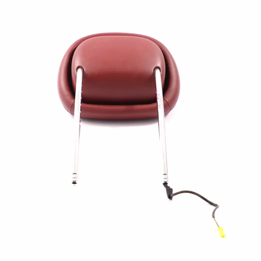 Mercedes W209 Seat Headrest Front Left Right N/O/S Red Leather Head Rest - SKU A2099704950 - Part number A2099704950