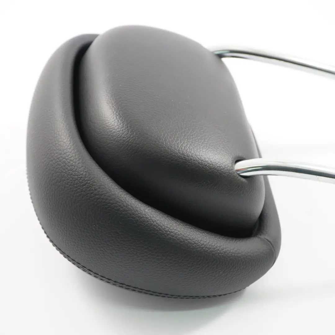 Mercedes W209 Seat Headrest Front Left Right N/O/S Black Leather Head Rest - SKU A2099705050 - Part number A2099705050