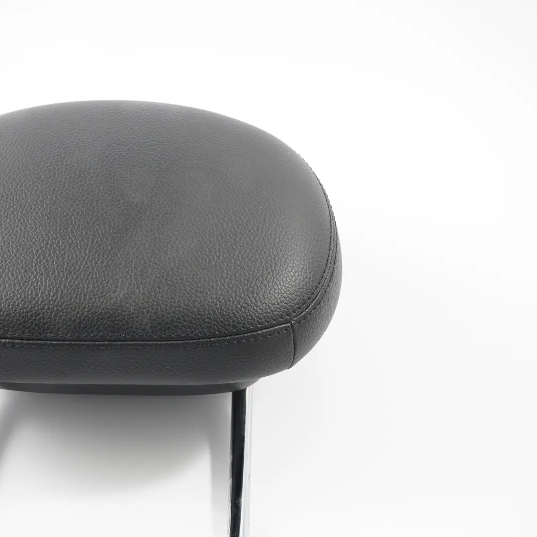 Headrest Front Left Right N/O/S Black Leather Head Rest to Mercedes W209 Seat with Part number A2099705050 Mercedes W209 Seat Headrest Front Left Right N/O/S Black Leather Head Rest - SKU A2099705050 - Part number A2099705050