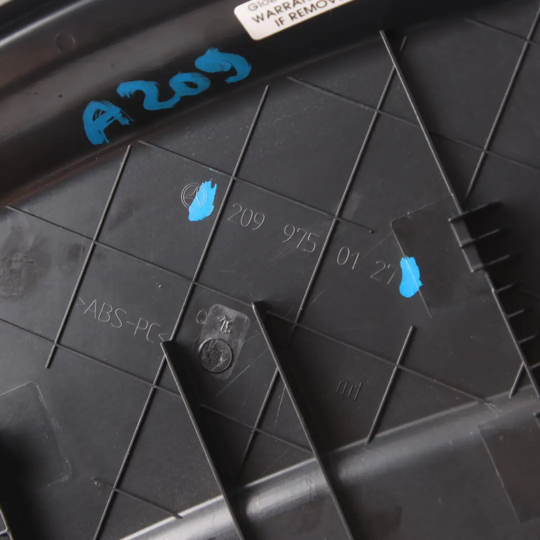 Headrest Roll Over Bar Cover Trim Rear Left N/S to Mercedes CLK W209 with Part number A2099750127 Mercedes CLK W209 Headrest Roll Over Bar Cover Trim Rear Left N/S - SKU A2099750127 - Part number A2099750127